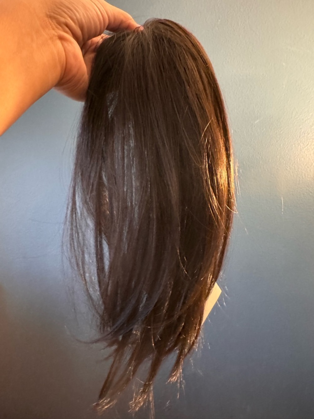Clip-In Hair Topper - Dark Brown Volume Boost